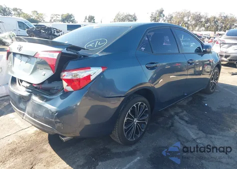 2014 Toyota Corolla S Plus from USA, damaged, VIN 5YFBURHEXEP077232
